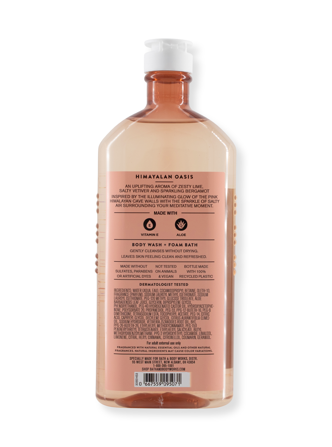 Douchegel & bubbelbad - Aroma - Himalayan Oasis - Lime Vetiver - 295ml