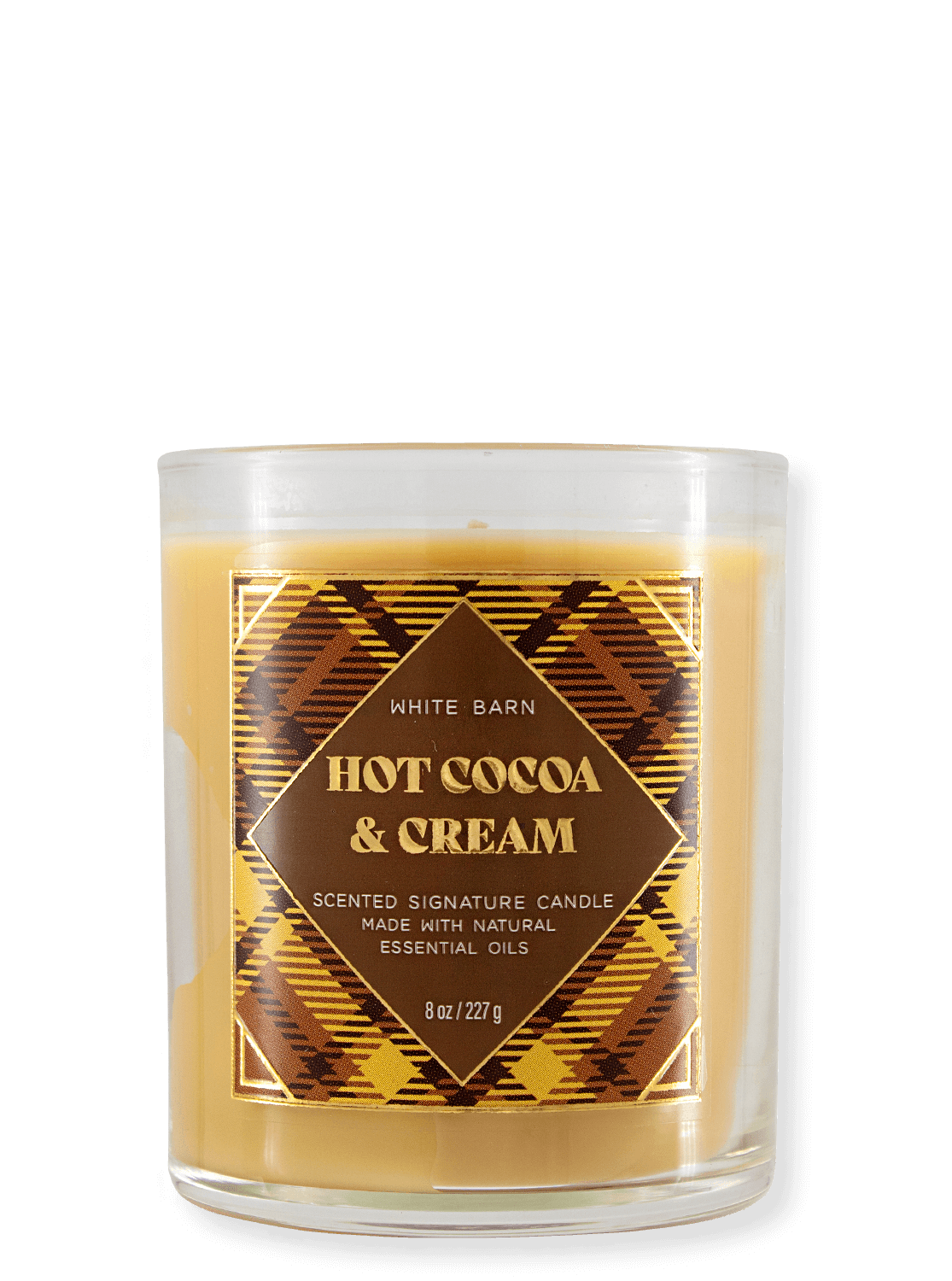 1-Wick Candle - Hot Cocoa &amp; Cream - 227g