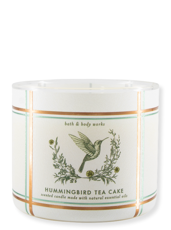 3 -Docht candle - Hummingbird Tea Cake - 411g