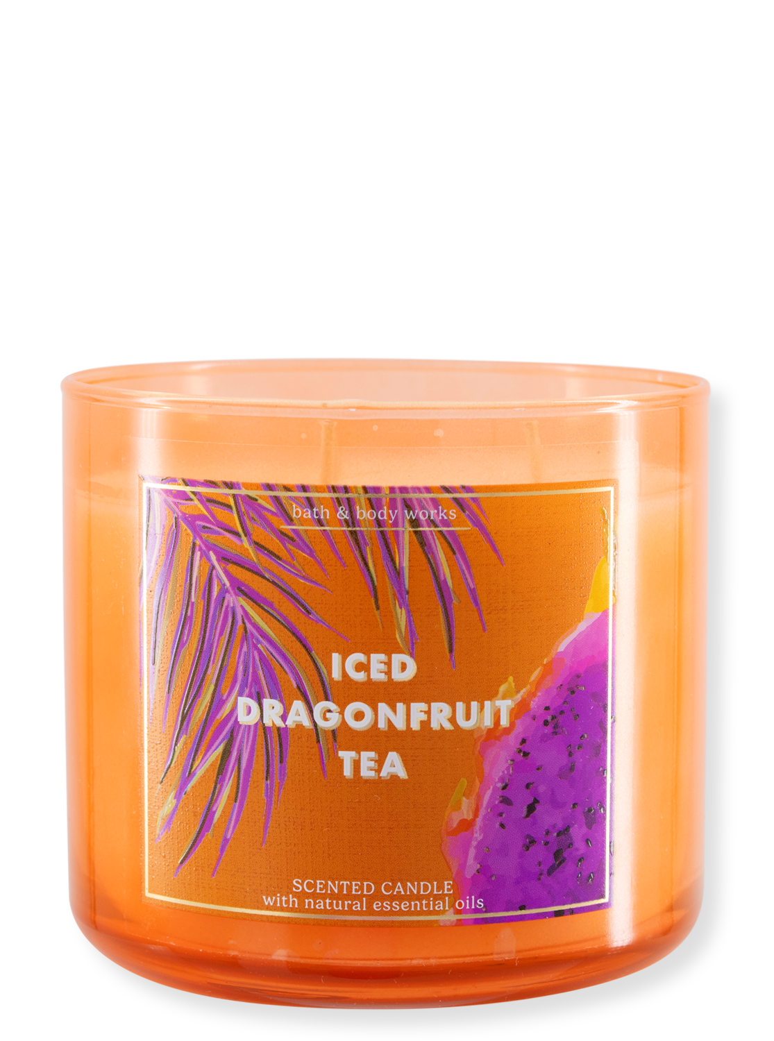 3 -Docht candle - Iced Dragonfruit Tea - 411g