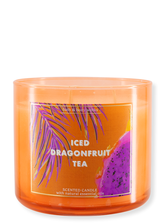 3 -Docht candle - Iced Dragonfruit Tea - 411g