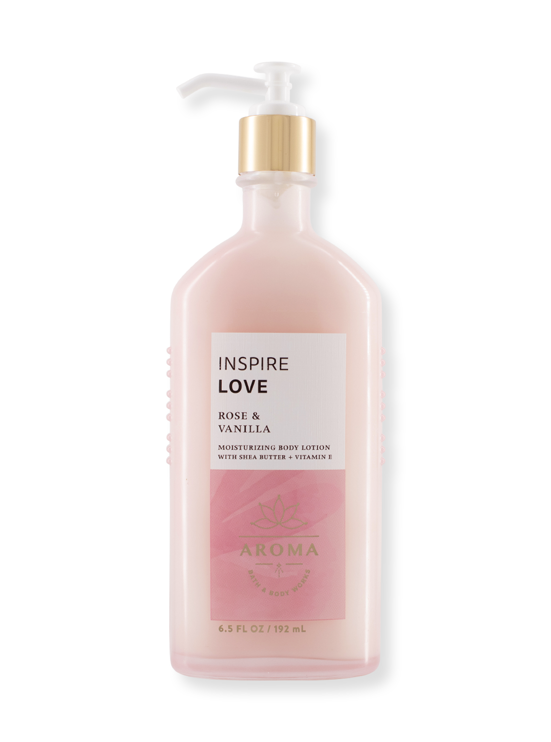 Lotion pour le corps - Aroma - Inspire Love - Rose & Vanilla - 192ml