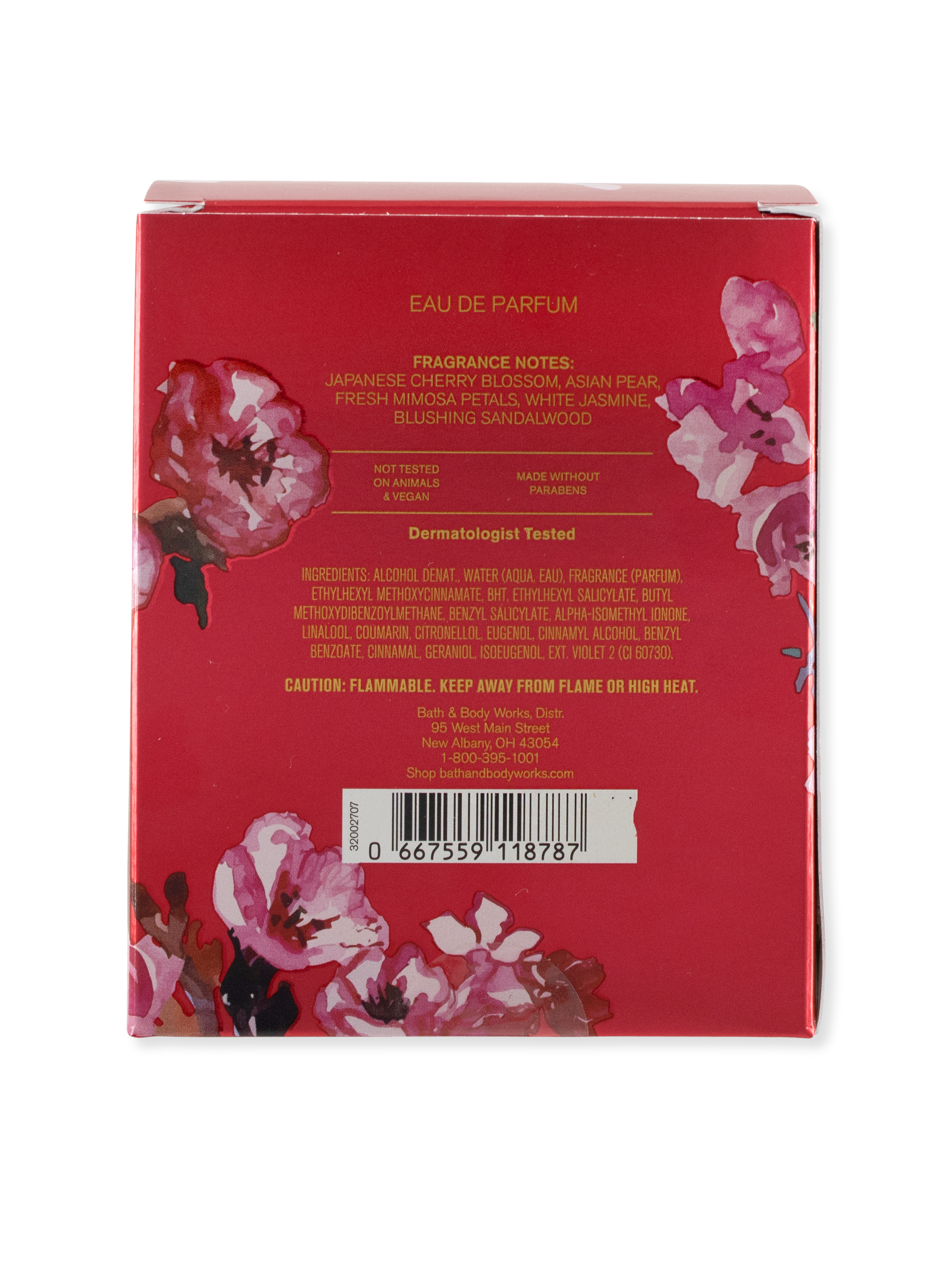 Eau de Parfum - Blossom de cerisier japonais - 50 ml