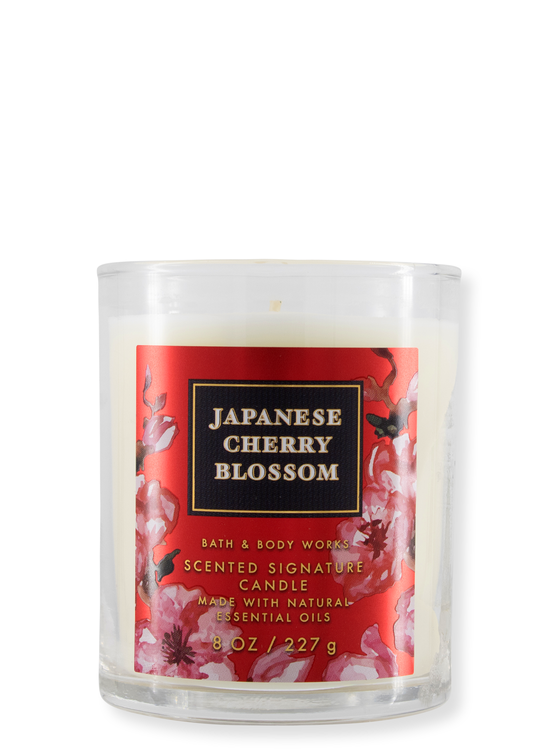 1 -Als kaarsen - Japanse kersenbloesem - Nieuw ontwerp - 227G