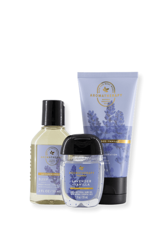 Giftset - Aromatherapy - Sleep Lavender & Vanilla - 88 ml/70G