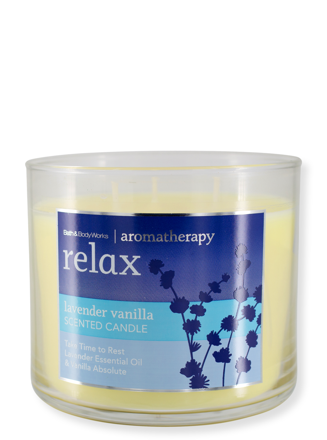 Rarity - Aromatherapy - 3-Butt Candle - Relax - Lavender Vanilla - 411G
