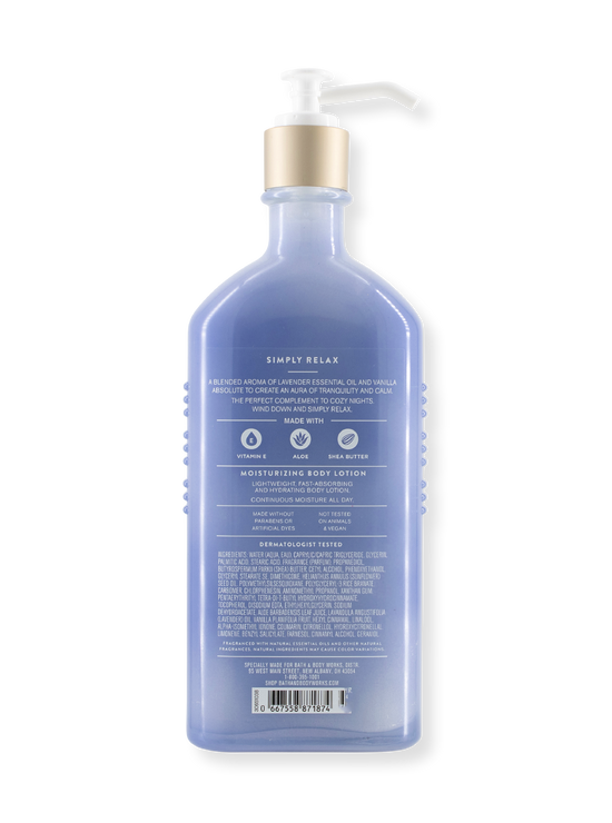 Lotion corporelle - Arôme - RELAT RELAT - LAVENDER Vanilla - 192 ml