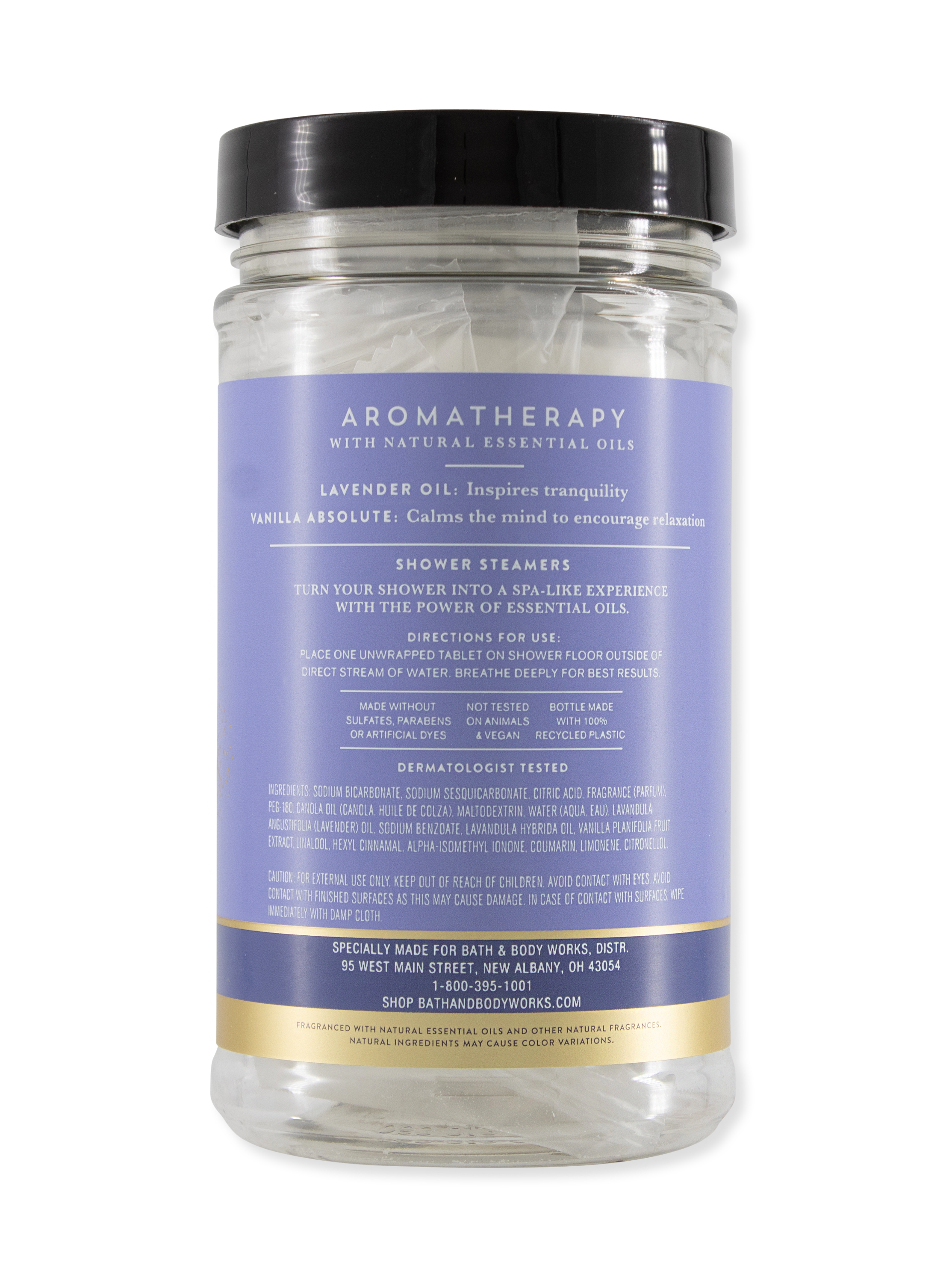 Shower Steamer - Aromatherapy - Lavender Vanilla - 136g