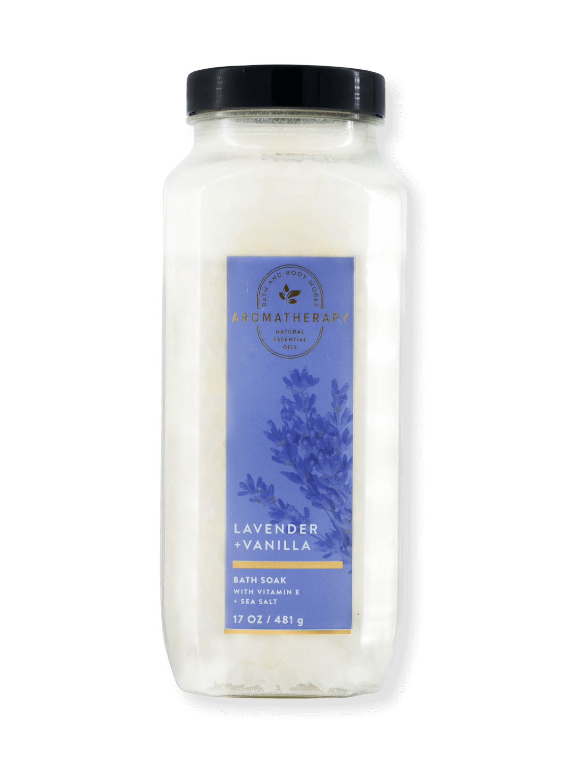 Sale - swimming salt - aromatherapy - lavender + vanilla - 481g