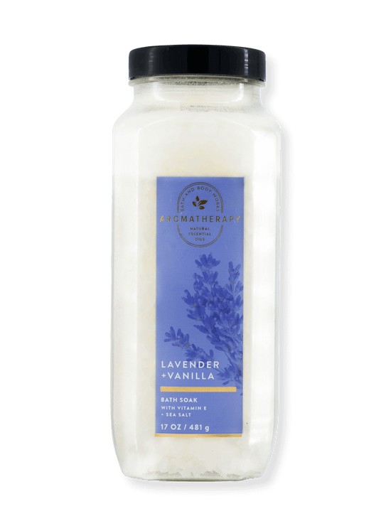 SALE - Badesalz - Aromatherapy - Lavender + Vanilla - 481g