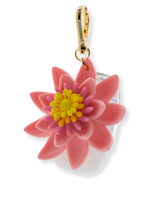 Hanger voor handdesinfectiegel - lotusbloem