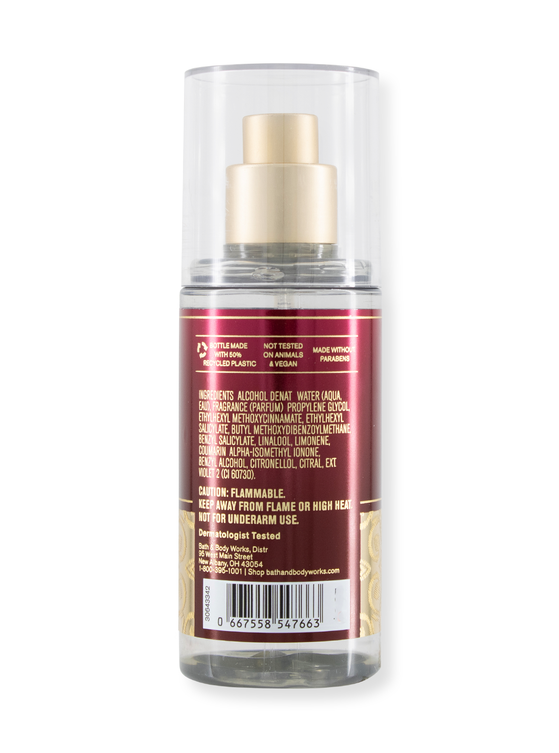 Spray corporel - Lumineux (taille du voyage) - 75 ml