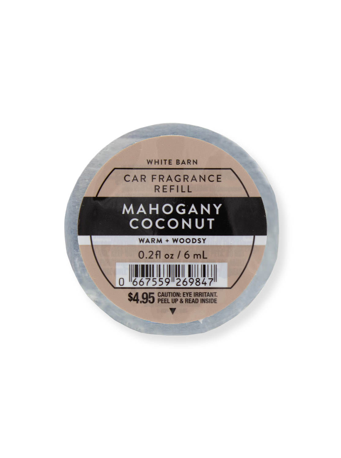 Air fresh refill - Mahogany Coconut - 6ml