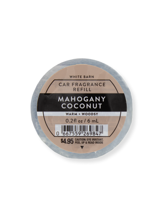 Air fresh refill - Mahogany Coconut - 6ml