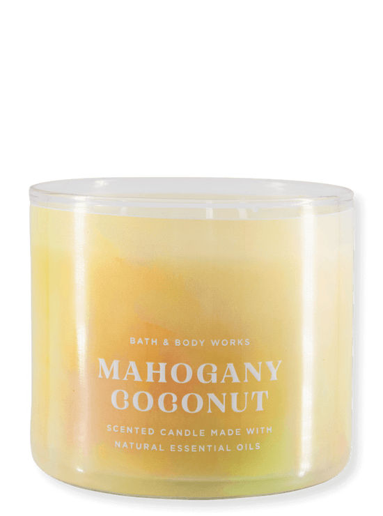 3-Wick Candle - Mahogany Coconut - 411g