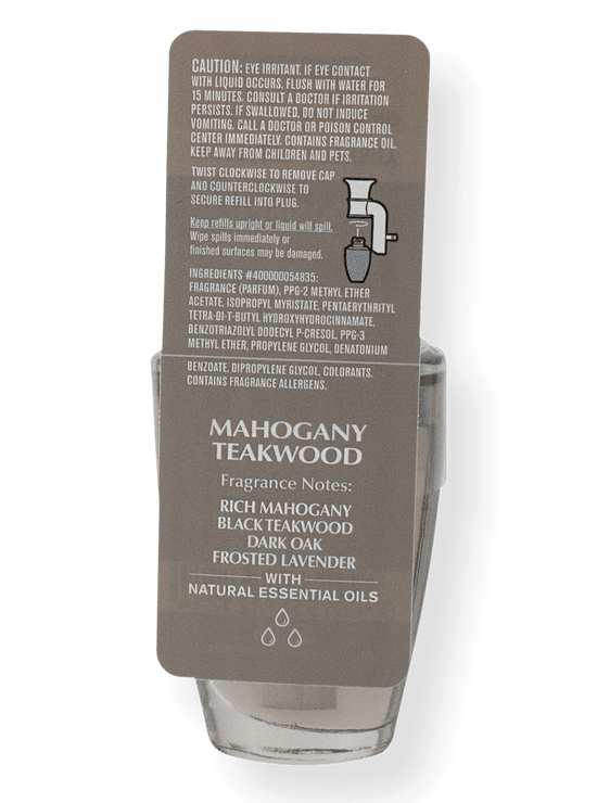 Wallflower Refill - Mahogany Teakwood Increased Intensity - 24ml