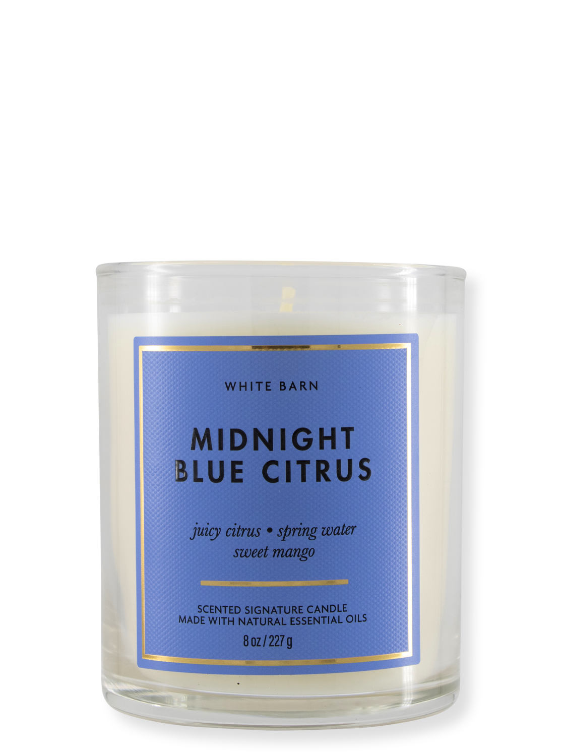 1 -IF CANDLE - MIDNIGHT BLUE CITRUS - 227G