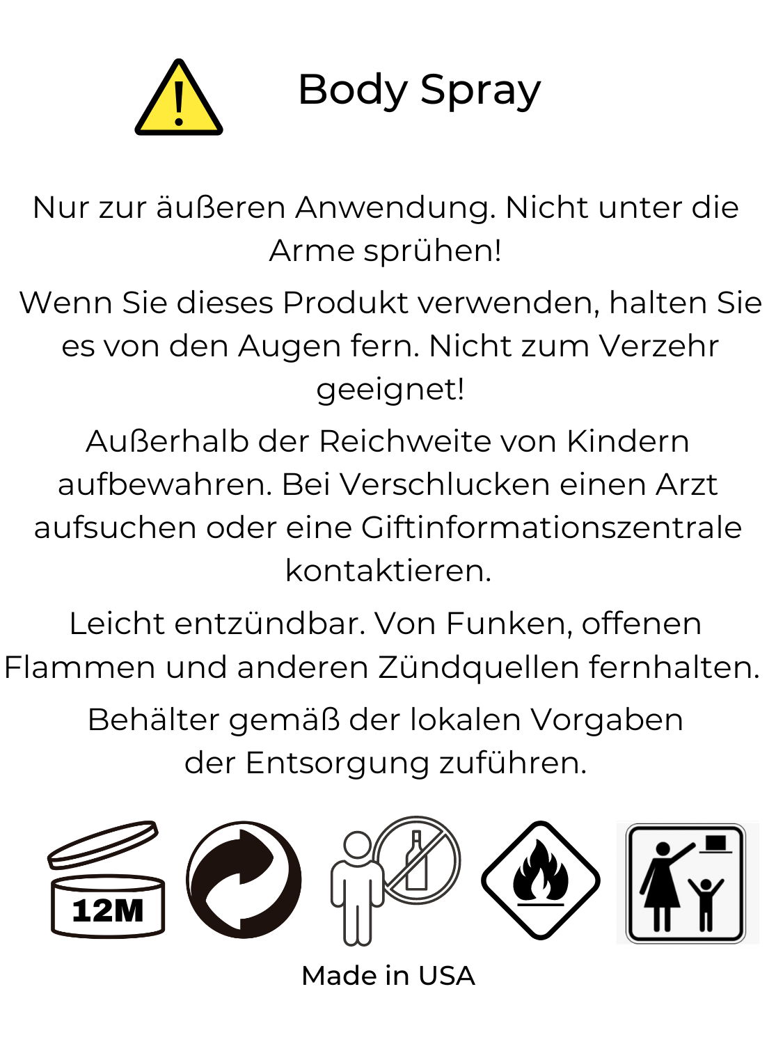 Body Spray Sparkling Wine Toast (Travel Size) 75ml Unlimited Brands