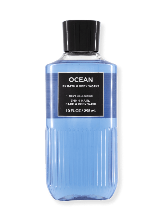 3in1 - Hair - Face & Body Wash - Ocean - Pour les hommes - 295 ml