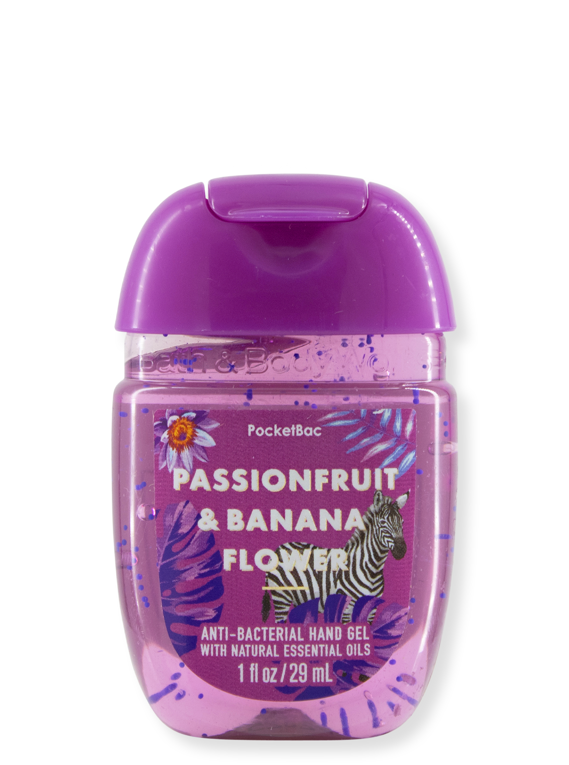 Gel de désinfection des mains - Fleur des fruits de la passion et de la banane - 29 ml