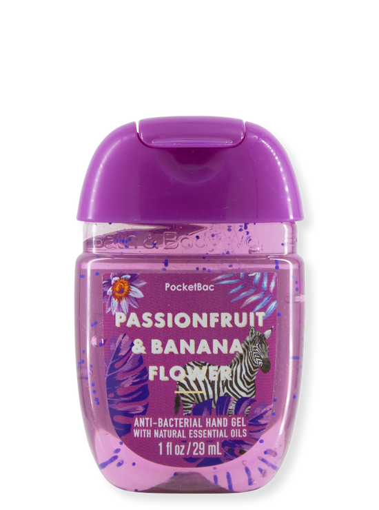 Gel de désinfection des mains - Fleur des fruits de la passion et de la banane - 29 ml