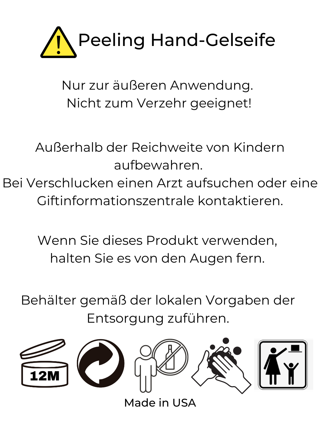 RARITÄT - Peeling Gelseife - 6er Pack "Herbst Edition" - 6 x 236ml