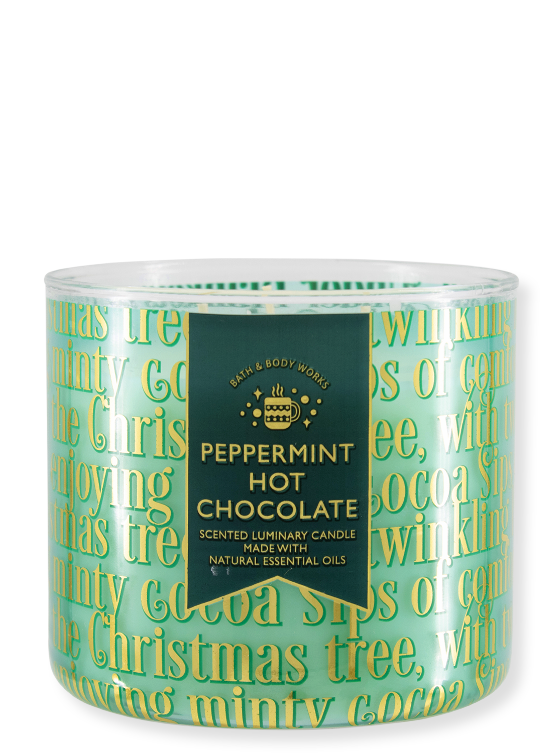 3-Wick Candle - Peppermint Hot Chocolate - 411g