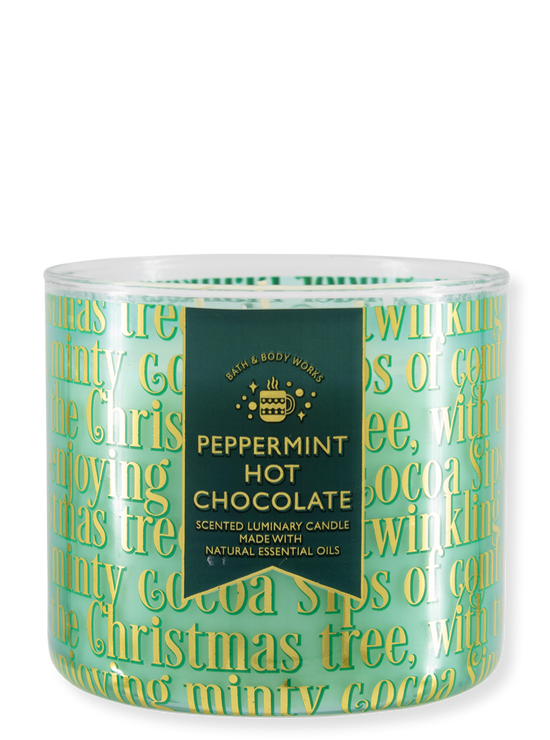 3-Docht Kerze - Peppermint Hot Chocolate - 411g