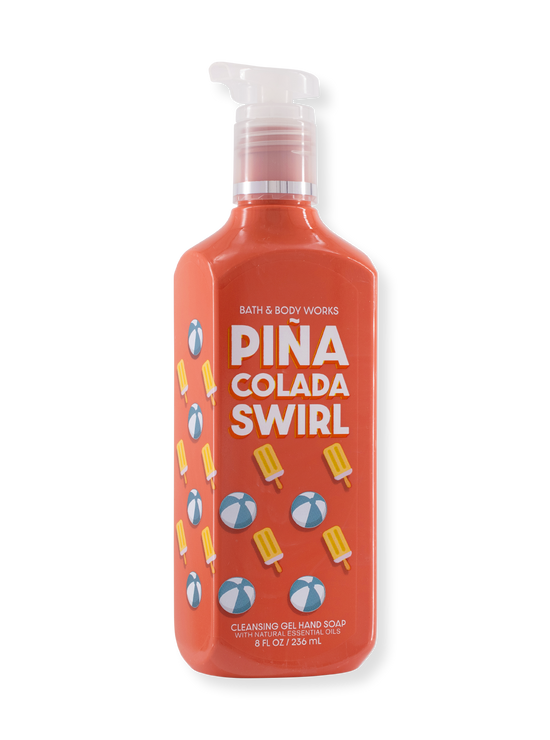 Gel soap - Pina Colada Swirl - 236ml