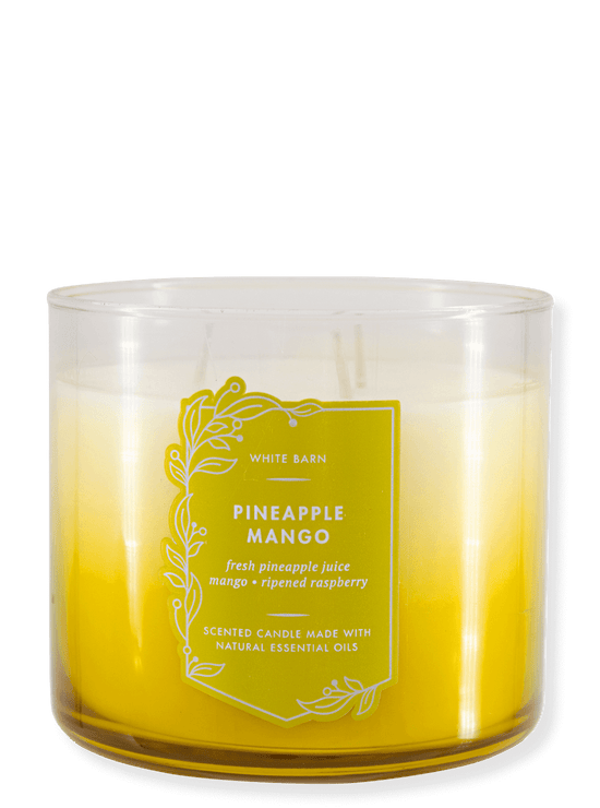 3 -DOCHT CANDLE - PINAPLLE MANGO - 411G
