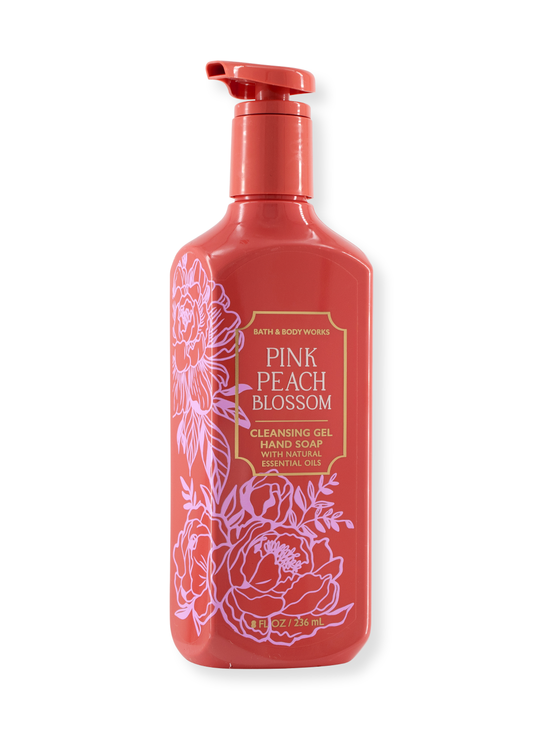 Savon en gel - fleur de pêche rose - 236 ml