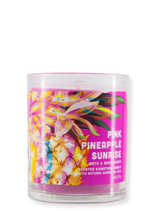 1-Docht Kerze - Pink Pineapple Sunrise - 227g