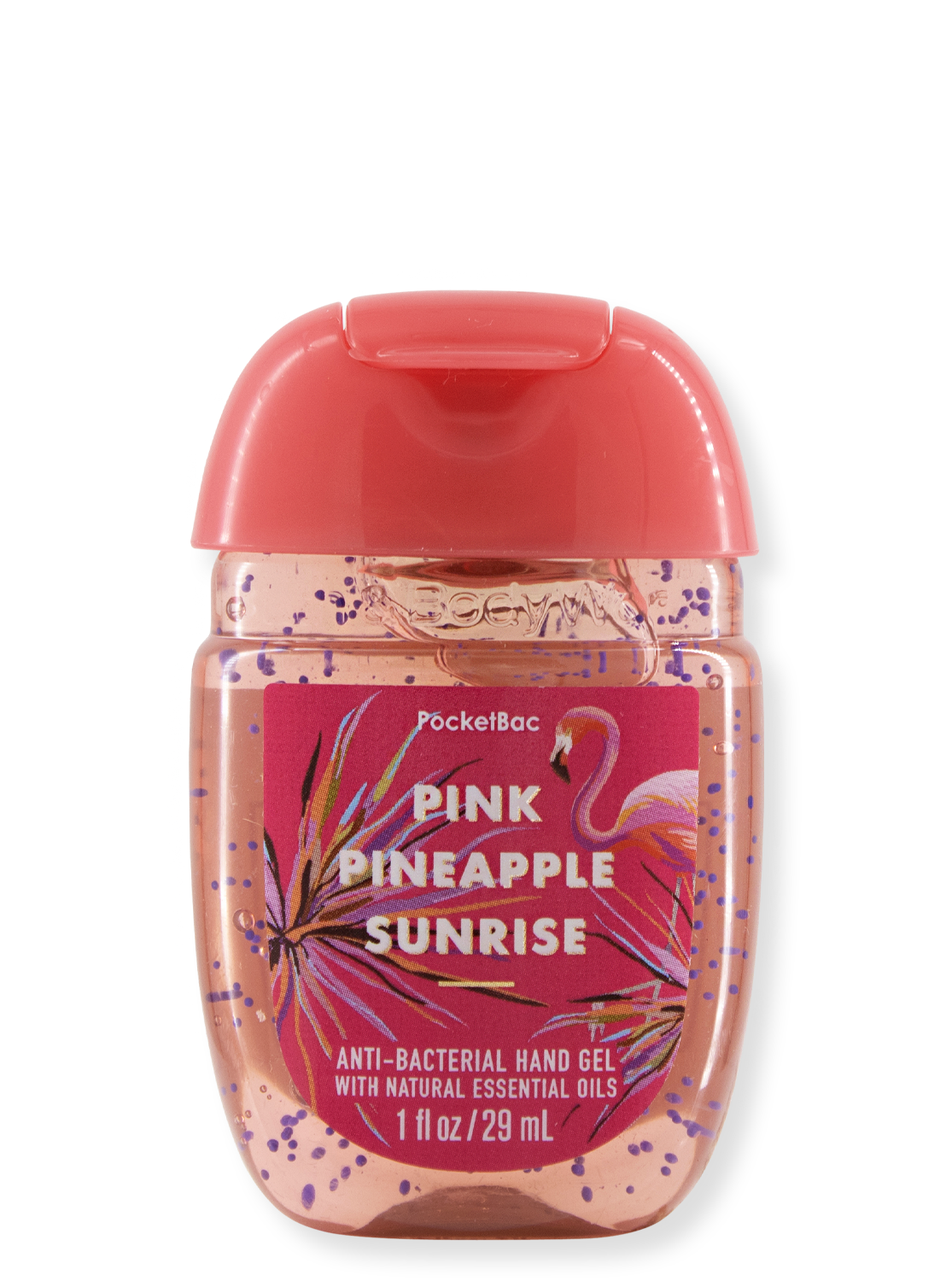 Hand desinfectiegel - roze ananas zonsopgang - 29 ml