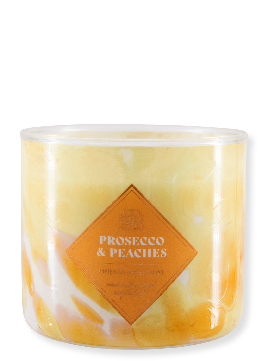 3 -Docht candle - Prosecco & Peaches - 411g