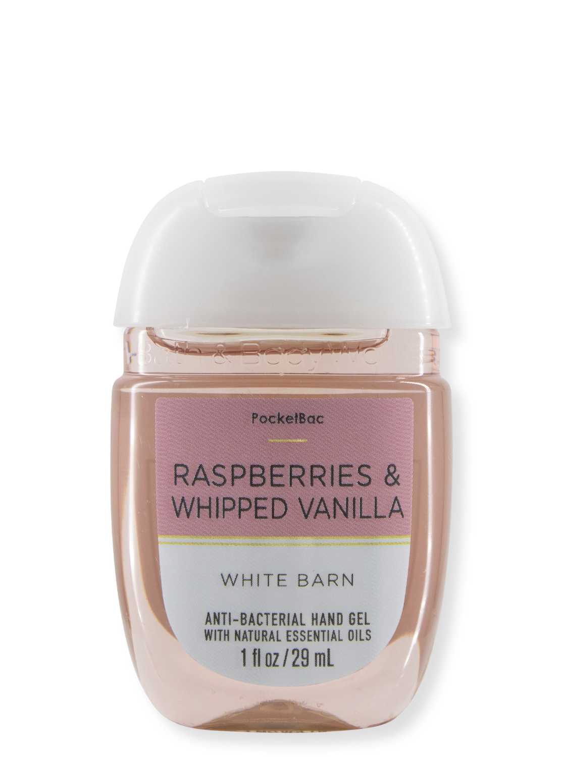 Gel de désinfection des mains - Raspberries et vanille fouettée - 29 ml