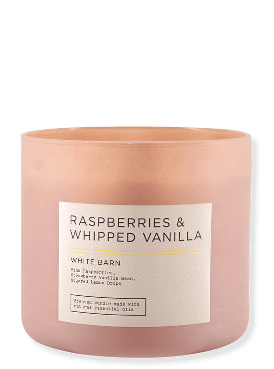 3-Docht Kerze - Raspberries & Whipped Vanilla - 411g