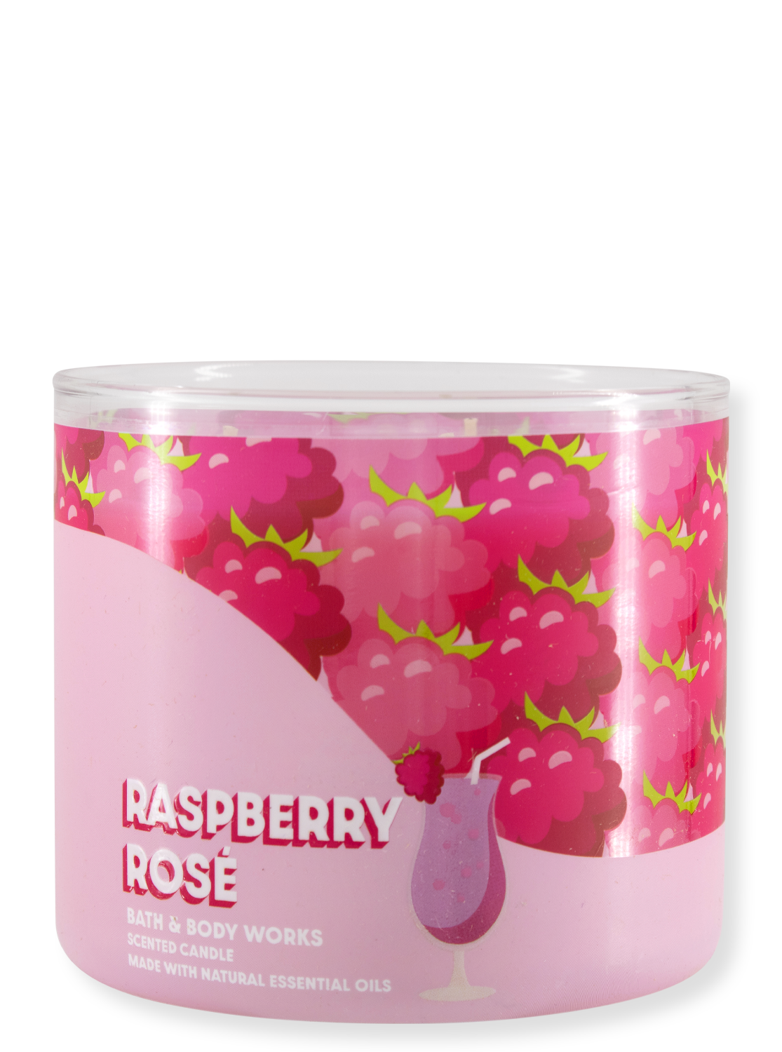 3-Wick Candle - Raspberry Rose - 411g
