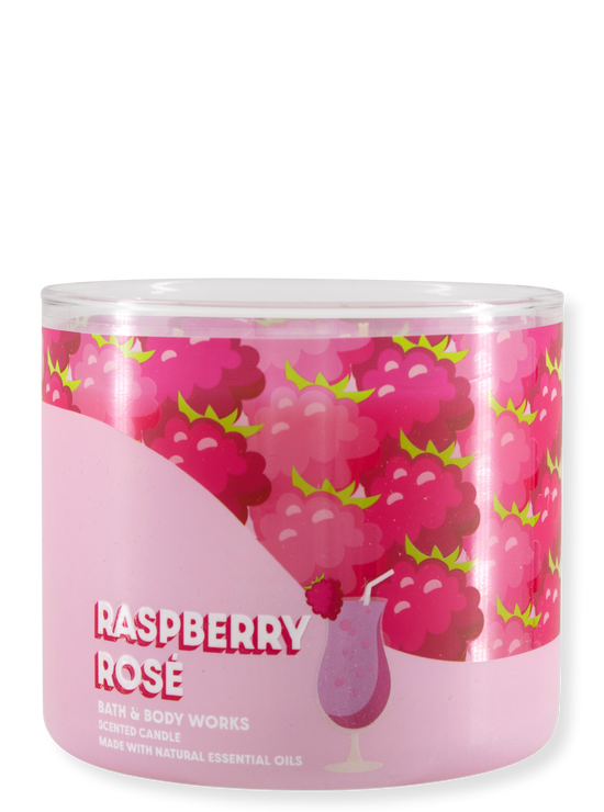 3-Docht Kerze - Raspberry Rose - 411g
