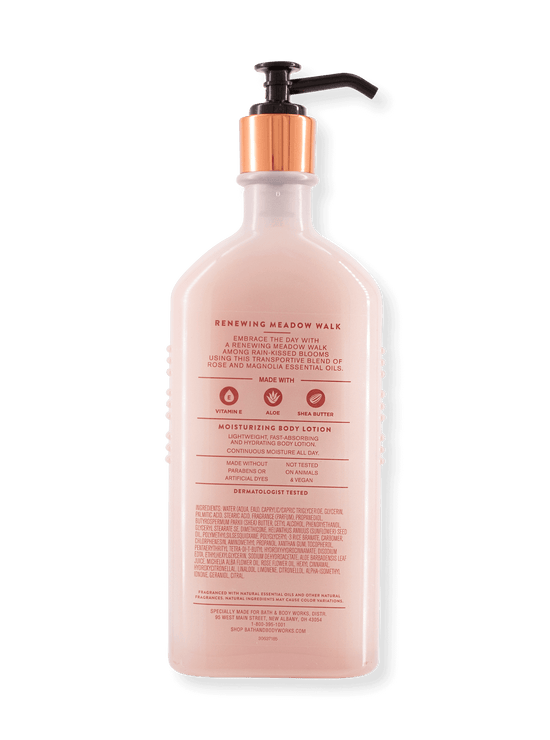 Body Lotion - Aromatherapy - vernieuwing van weidewandeling - Rose Magnolia - 192 ml