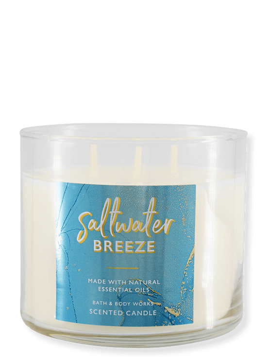 3 -DOCHT Candle - Saltwater Breeze - 411G