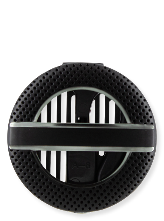 Connecteur de ventilation et clip de visière - Texturé noir