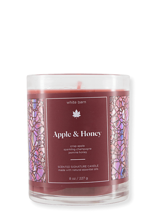 1-Docht Kerze - Sekt Apple & Honey - 227g