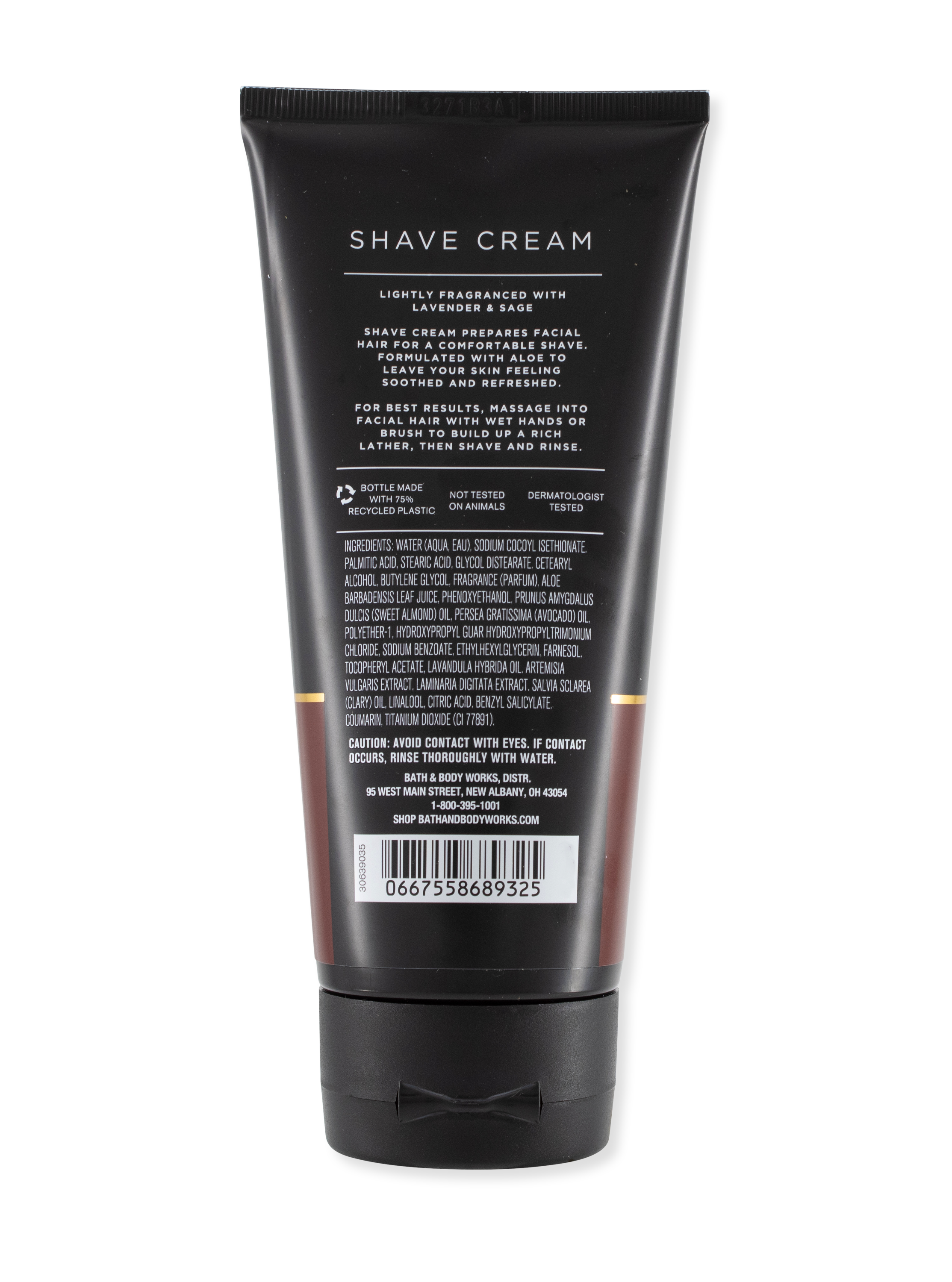 Shave Cream with Aloe - for Men - 170g
