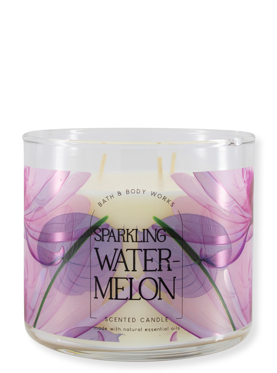 3 -Docht candle - Sparkling Watermelon - 411g