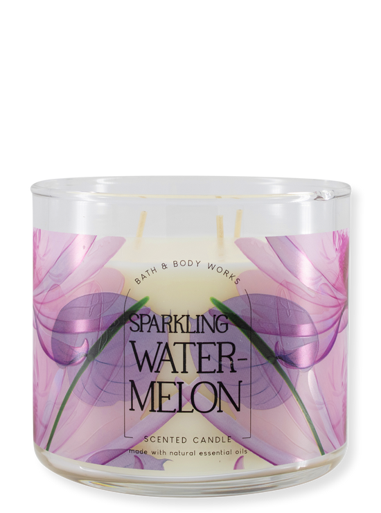 3 -Docht candle - Sparkling Watermelon - 411g
