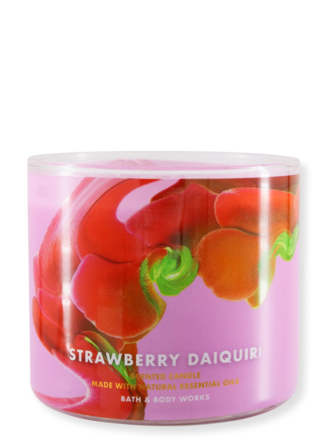 3 -Als kaars - Strawberry Daiquiri - 411G