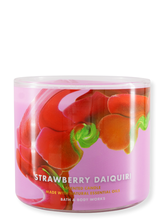 3 -Als kaars - Strawberry Daiquiri - 411G