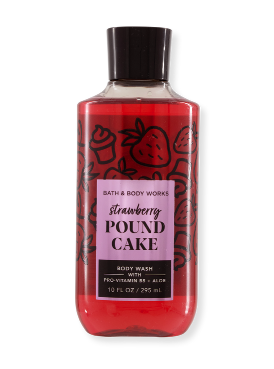 Shower Gel/Body Wash - Strawberry Pound Cake - 295ml
