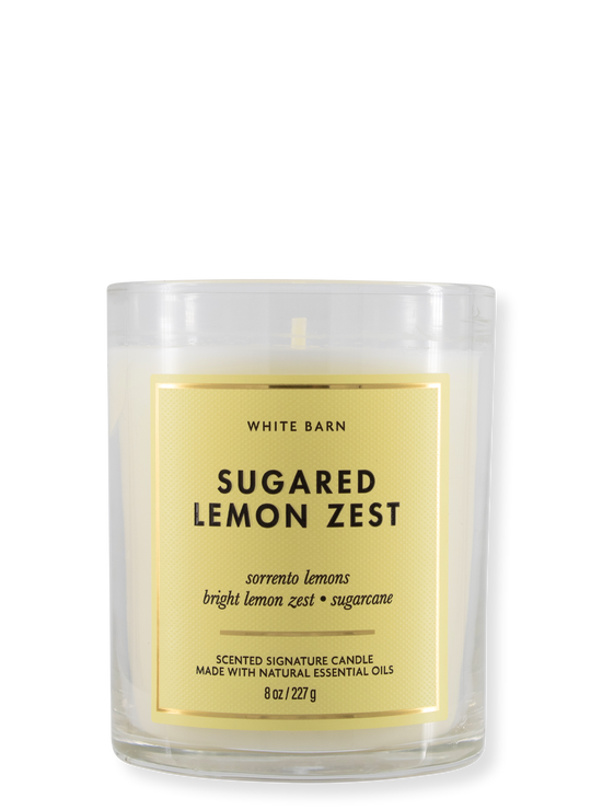 1-Wick Candle - Sugared Lemon Zest - 227g