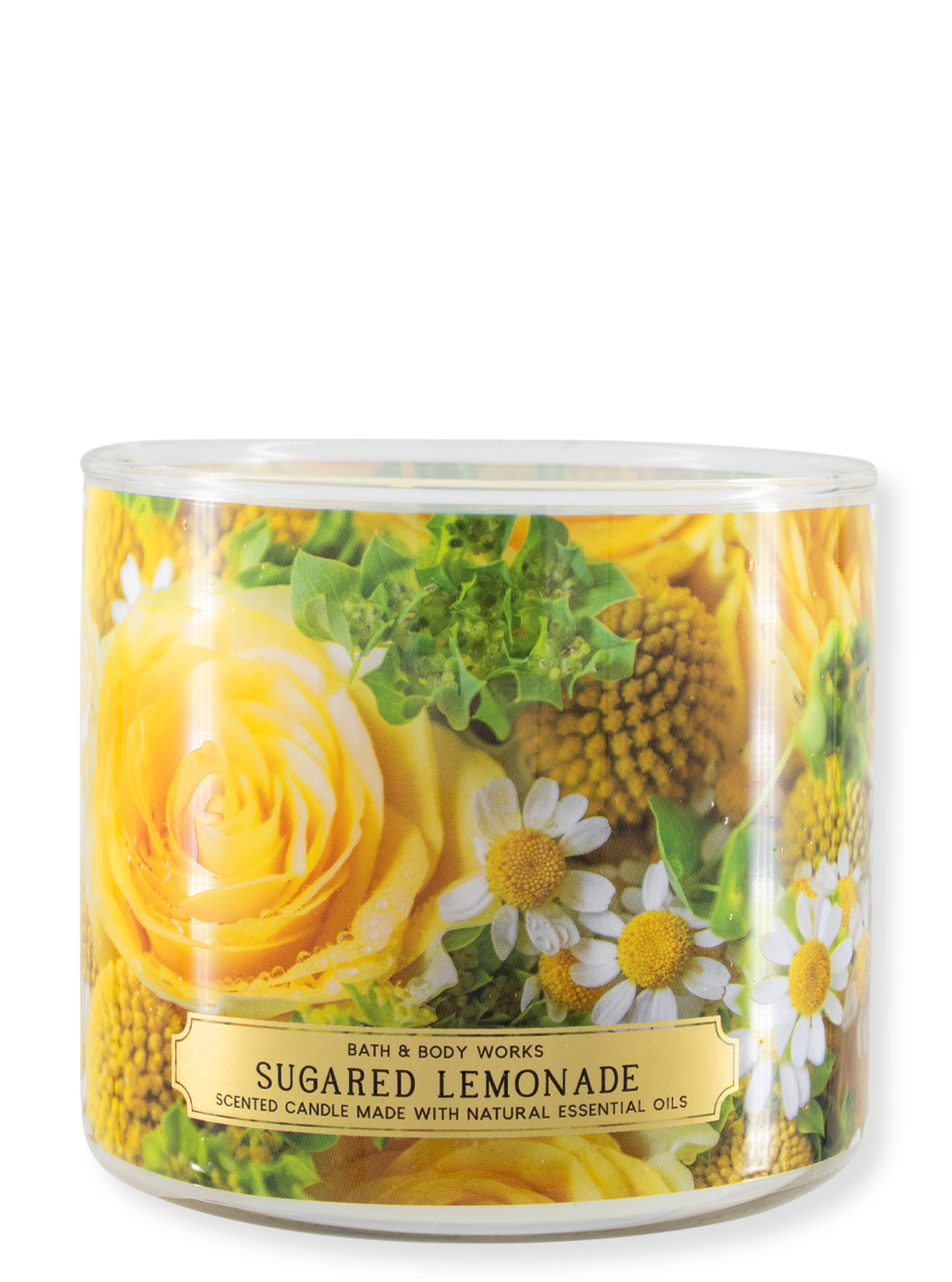 3 -DOCHT CANDLE - LIMONADE SUGARD - 411G